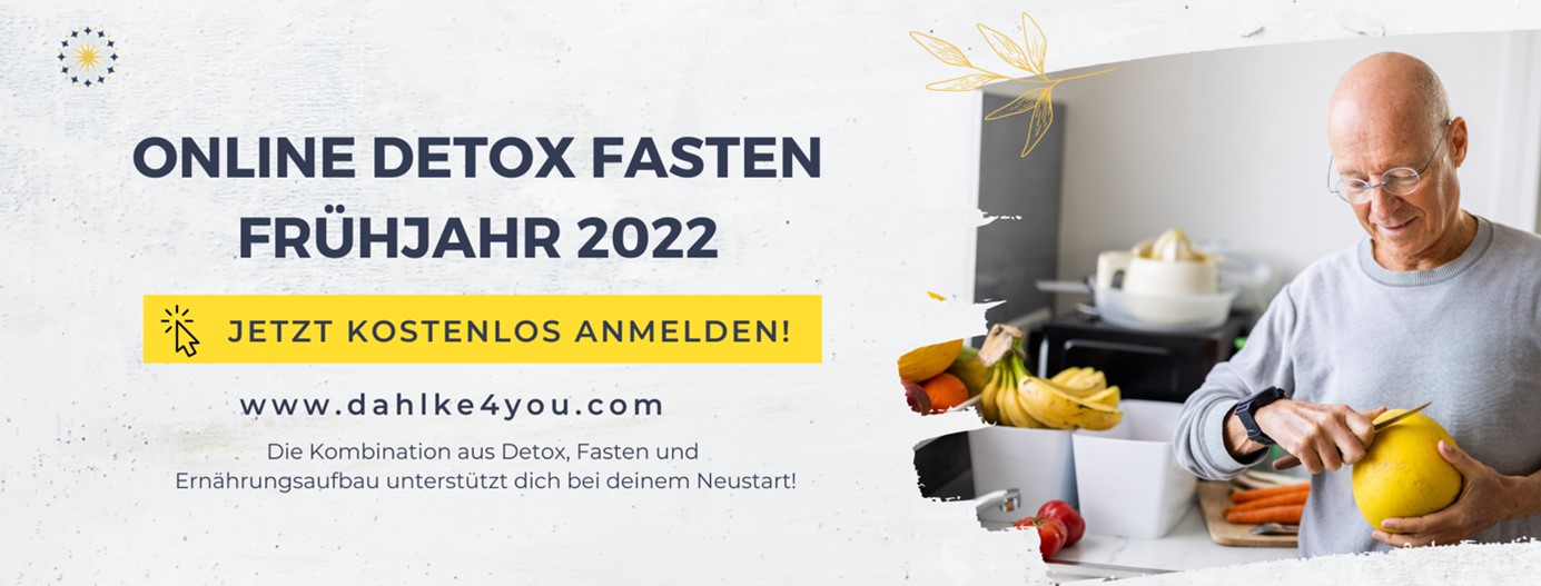 Ruediger Dahlke 2022 Online Detox Fasten Einladung